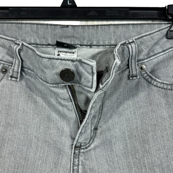 Patagonia SZ 27 Jeans Straight Leg Low-Rise Pockets Zip-Fly Gray Wash Womens - Picture 3 of 10